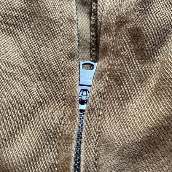 Madewell Olive Green 3/4 Sleeve Belted Jumpsuit coveralls size xs - Picture 8 of 13